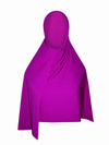 PREMIUM JERSEY SCARF ROYAL FUCHSIA