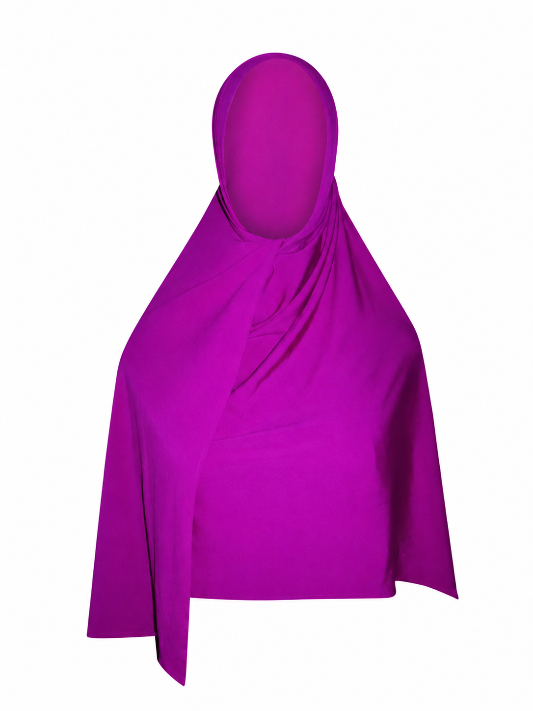PREMIUM JERSEY SCARF ROYAL FUCHSIA