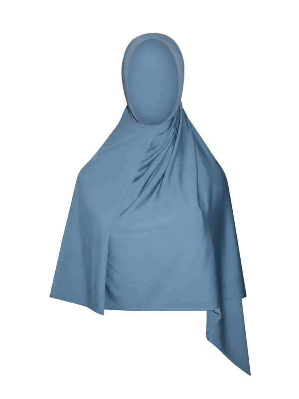 PREMIUM JERSEY SCARF DUSTY BLUE