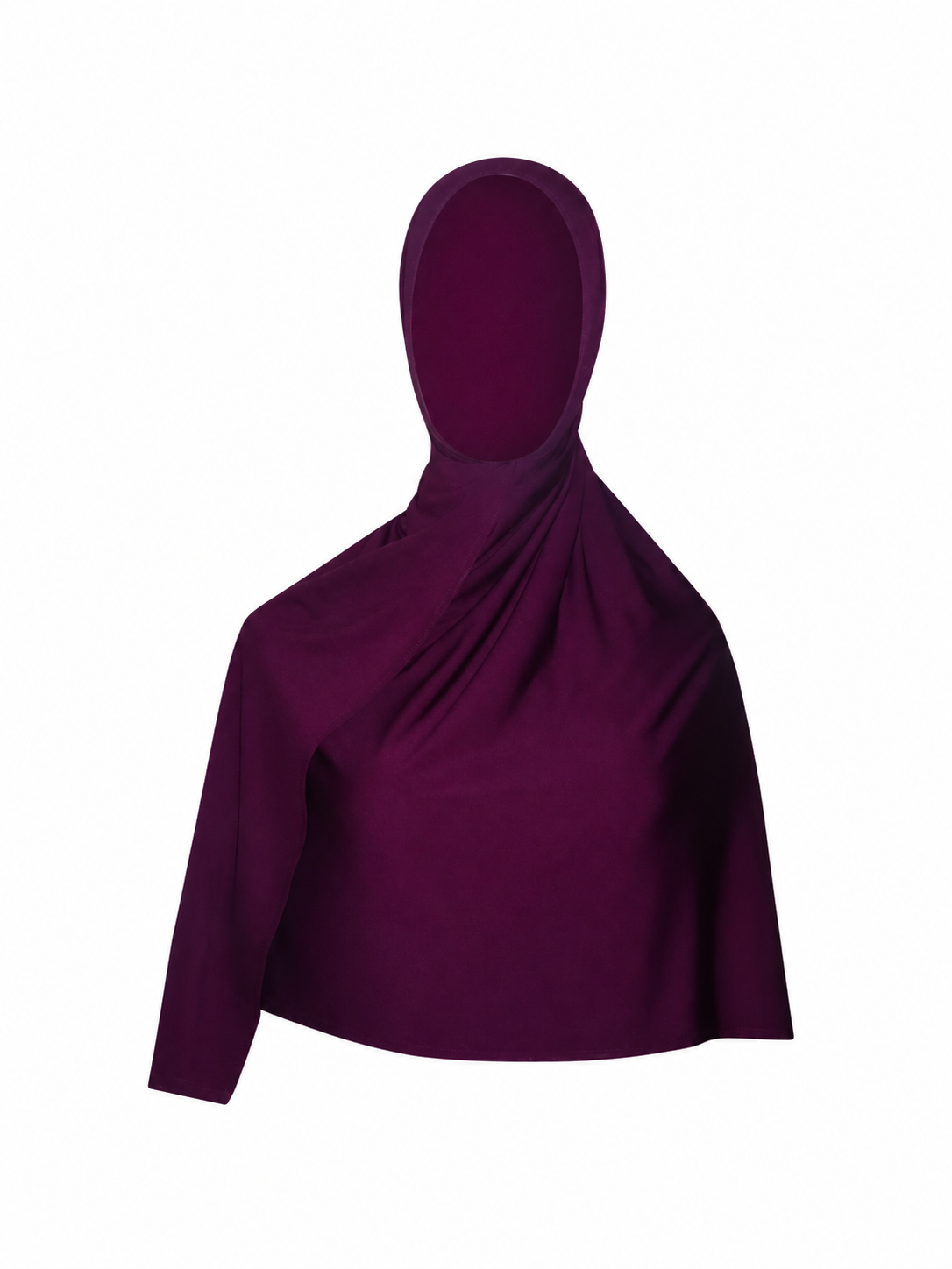 PREMIUM JERSEY SCARF MIDNIGHT PLUM