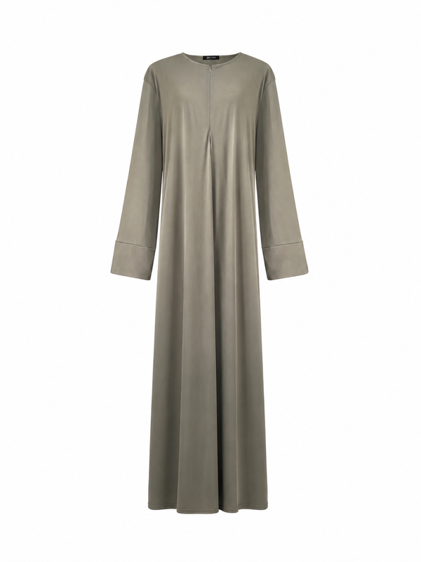 JERSEY KHIMAAR SET KHAKI MOSS